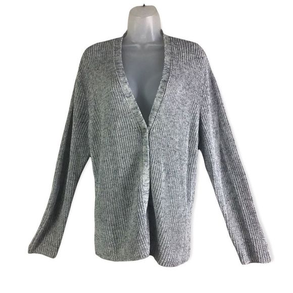 J. Jill Gray Women's Cardigan Sweater - Picture 1 of 9